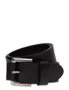 Polo Ralph Lauren Signature Pony Leather Belt Svart