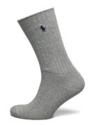 Polo Ralph Lauren Underwear Cotton-Blend Crew Socks Grå