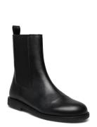 Boots - Flat Shoes Chelsea Boots Black ANGULUS
