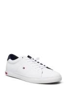 Essential Leather Detail Vulc Låga Sneakers White Tommy Hilfiger