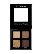 Crème Brûlée Eyeshadow Quad Ögonskugga Palette Smink Nude SIGMA Beauty