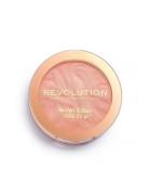 Revolution Blusher Reloaded Peaches & Cream Rouge Smink Beige Makeup R...