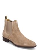 Colby_Cheb_Sd Stövletter Chelsea Boot Beige BOSS