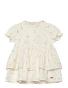 Dress Ss Aop W. Lining Dresses & Skirts Dresses Partydresses Cream Min...