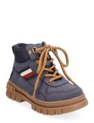 T1B5-33155-0316800- Vinterkängor Med Snörning Blue Tommy Hilfiger