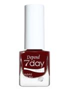 7Day Hybrid Polish 7297 Nagellack Smink Burgundy Depend Cosmetic