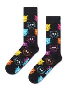 Cat Sock Lingerie Socks Regular Socks Black Happy Socks