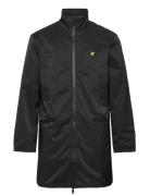 Lyle & Scott Funnel Neck Mac Svart