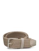 GANT Elastic Braided Belt Beige