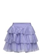 Nmfbetrille Tulle Skirt Dresses & Skirts Skirts Short Skirts Blue Name...