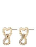 Brooklyn Short Pendant Ear Accessories Jewellery Earrings Studs Gold S...