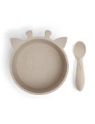 Elia Silic Dinner Set 2-Pack Home Meal Time Dinner Sets Cream Nuuroo