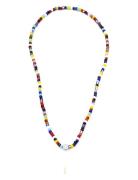 Samie Samie - Necklace With Colored Pearls Multi/patterned