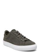 Type - Bosco Suede Låga Sneakers Khaki Green Garment Project