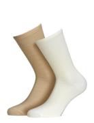 Merino Lifestyle 2-Pack Lingerie Socks Regular Socks Beige Alpacasocks...