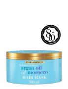 Argan Extra Strength Hair Mask Hårinpackning Nude Ogx