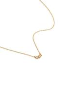 Theodora Necklace Gold White Accessories Jewellery Necklaces Chain Nec...