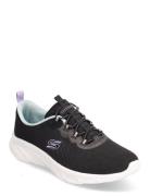 Womens D'lux Comfort - Easy Street Låga Sneakers Black Skechers