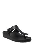 Sl Bahia Flip-Flop Platta Sandaler Black Scholl