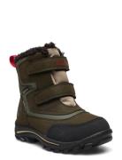 Chillberg 2-Strap Gtx Vinterkängor Med Kardborreband Khaki Green Timbe...