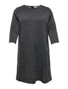 Carmartha 3/4 Knee Dress Jrs Knälång Klänning Grey ONLY Carmakoma