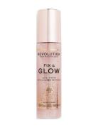 Revolution Fix & Glow Setting Spray Setting Spray Smink Nude Makeup Re...