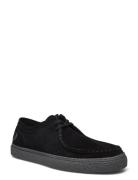 Dawson Low Suede Låga Sneakers Black Fred Perry