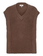 Object Objeverly S/L Knit Waistcoat 117 Brun