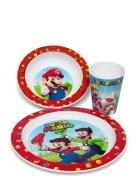 Super Mario Super Mario 3-Pcs. Kids Microwavable Set Multi/patterned