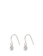 Lucia Recycled Crystal Earstuds Silver-Plated Örhänge Smycken Silver P...