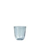 Drikkeglas 'Hammered' Home Tableware Glass Drinking Glass Blue Broste ...