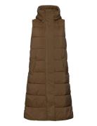 YAS Yaslira Padded Vest Khaki Green