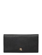 Saffiano Slim Leather Wallet Bags Card Holders & Wallets Wallets Black...