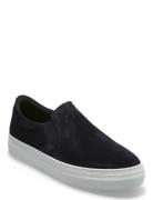 Selected Homme Slhdavid Chunky Suede Slipon Svart