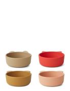 Liewood Iggy Silic Bowls 4-Pack Multi/patterned