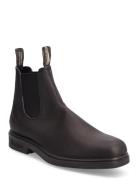 Bl 063 Dress Chiseled Toe Boot Stövletter Chelsea Boot Black Blundst