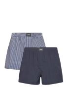 2P Boxer S. Cw Peach Underwear Boxer Shorts Blue BOSS