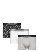 Men's Knit 3-Pack Trunk Boxerkalsonger Grey Emporio Armani