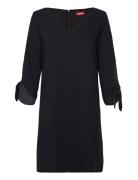 Dresses Light Woven Kort Klänning Black Esprit Casual