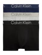 Trunk 3Pk Boxerkalsonger Black Calvin Klein