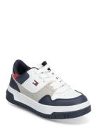 Low Cut Lace-Up Sneaker Låga Sneakers Multi/patterned Tommy Hilfiger