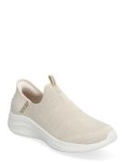 Womens Ultra Flex 3.0 - Slip-Ins - Glitter Me Sneakers Beige Skechers