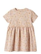 Wheat Jersey Dress S/S Anna Beige