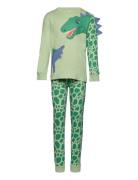 Pajama 3D Animal Pyjamas Set Green Lindex