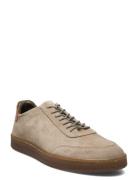 Biacamilo Sneaker Suede Låga Sneakers Khaki Green Bianco