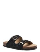 Sandal Platta Sandaler Black Sofie Schnoor