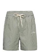 Stan Stripe Seersucker Swim Shorts Badshorts Multi/patterned Les Deux