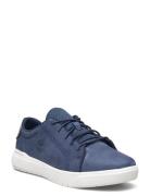 Seneca Bay Lthr Ox Dk Blu Låga Sneakers Blue Timberland