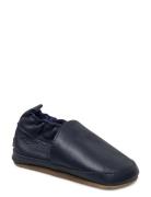 Leather Shoe - Loafer Slippers Inneskor Blue Melton