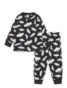 Pajama Halloween Skeleton Pyjamas Set Black Lindex